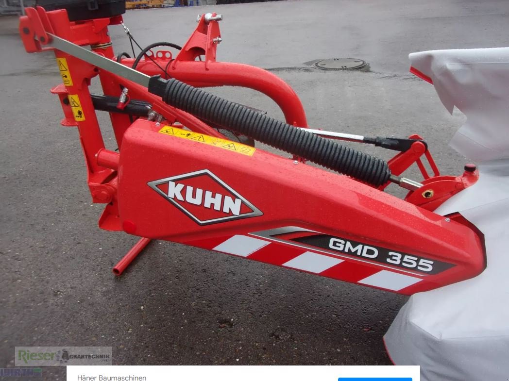 Mähwerk del tipo Kuhn GMD 355 FF, Überlasst Schutz auf Lager, Neumaschine en Nördlingen (Imagen 5)