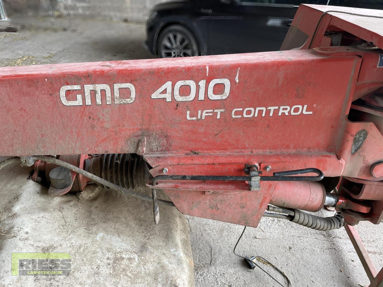 Mähwerk Türe ait Kuhn GMD 4010 FF, Gebrauchtmaschine içinde Homberg (Ohm) - Maulbach (resim 10)