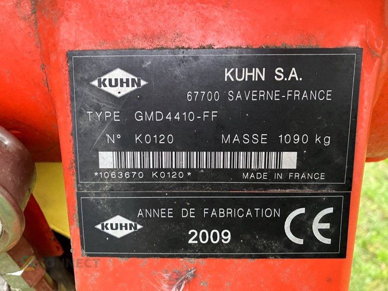 Mähwerk tipa Kuhn GMD 4410-FF, Gebrauchtmaschine u Sonnewalde (Slika 4)