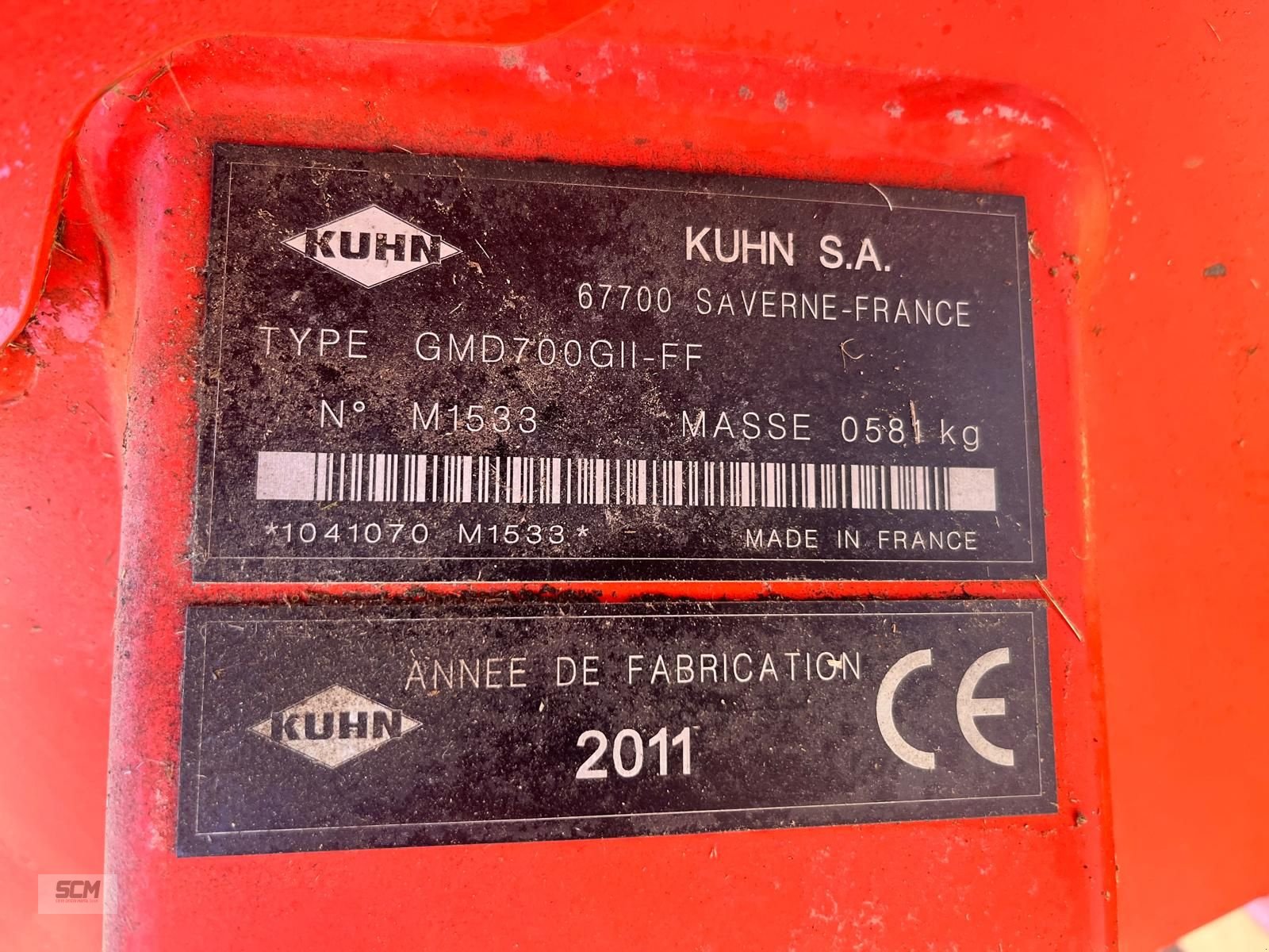 Mähwerk tip Kuhn GMD 700 - GII - FF, Gebrauchtmaschine in St. Marein (Poză 5)