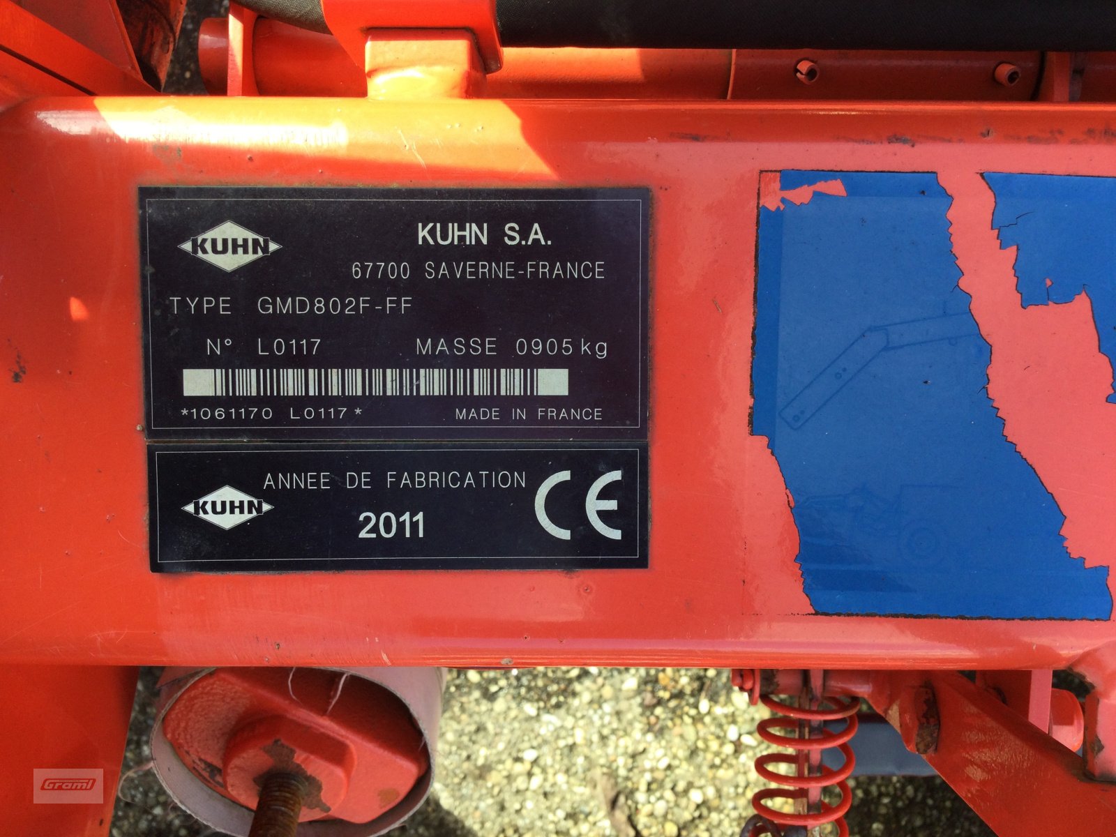 Mähwerk tip Kuhn GMD 802 F, Gebrauchtmaschine in Kößlarn (Poză 4)