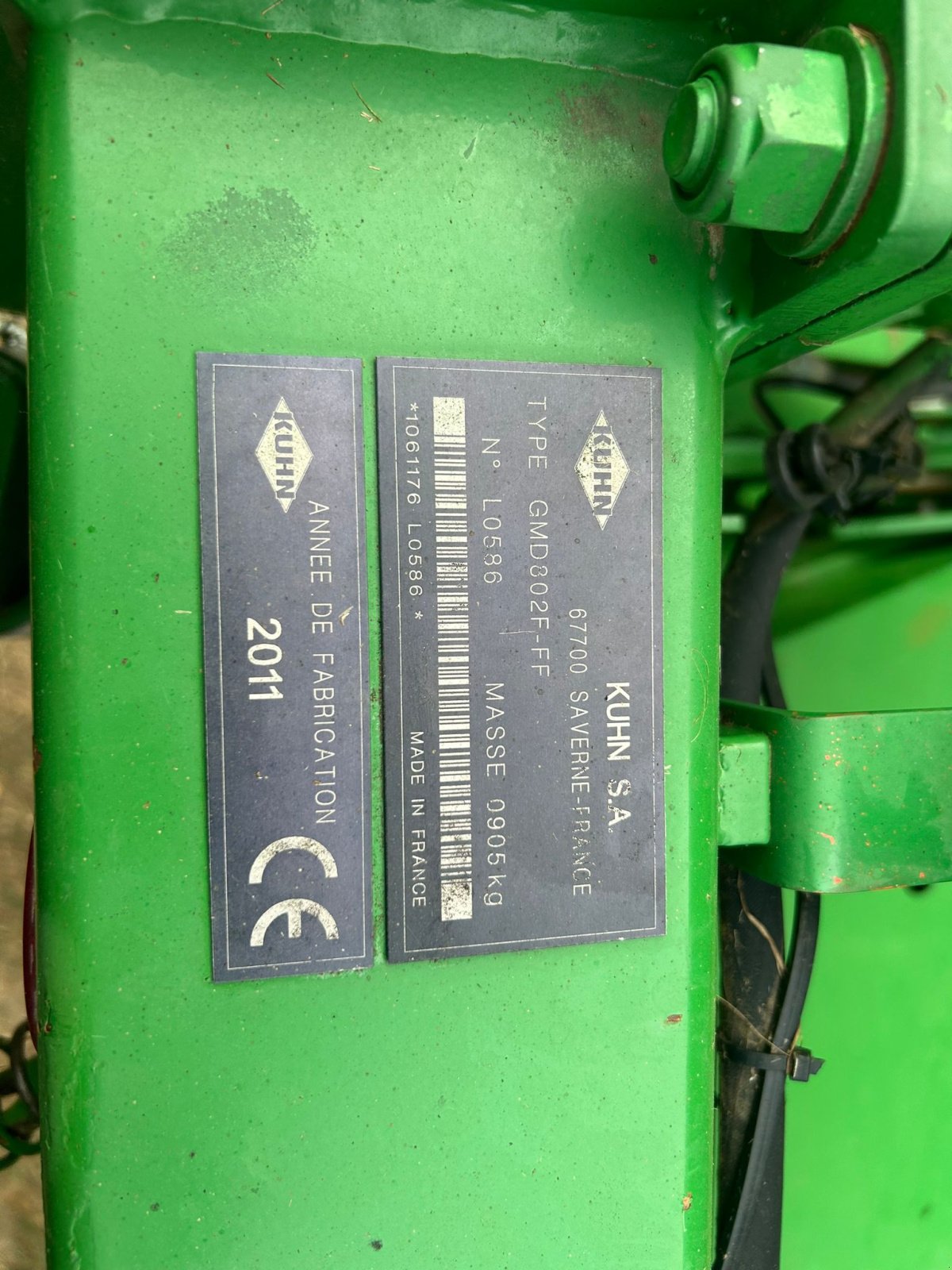 Mähwerk tip Kuhn GMD 802 FF, Gebrauchtmaschine in Mellrichstadt (Poză 2)