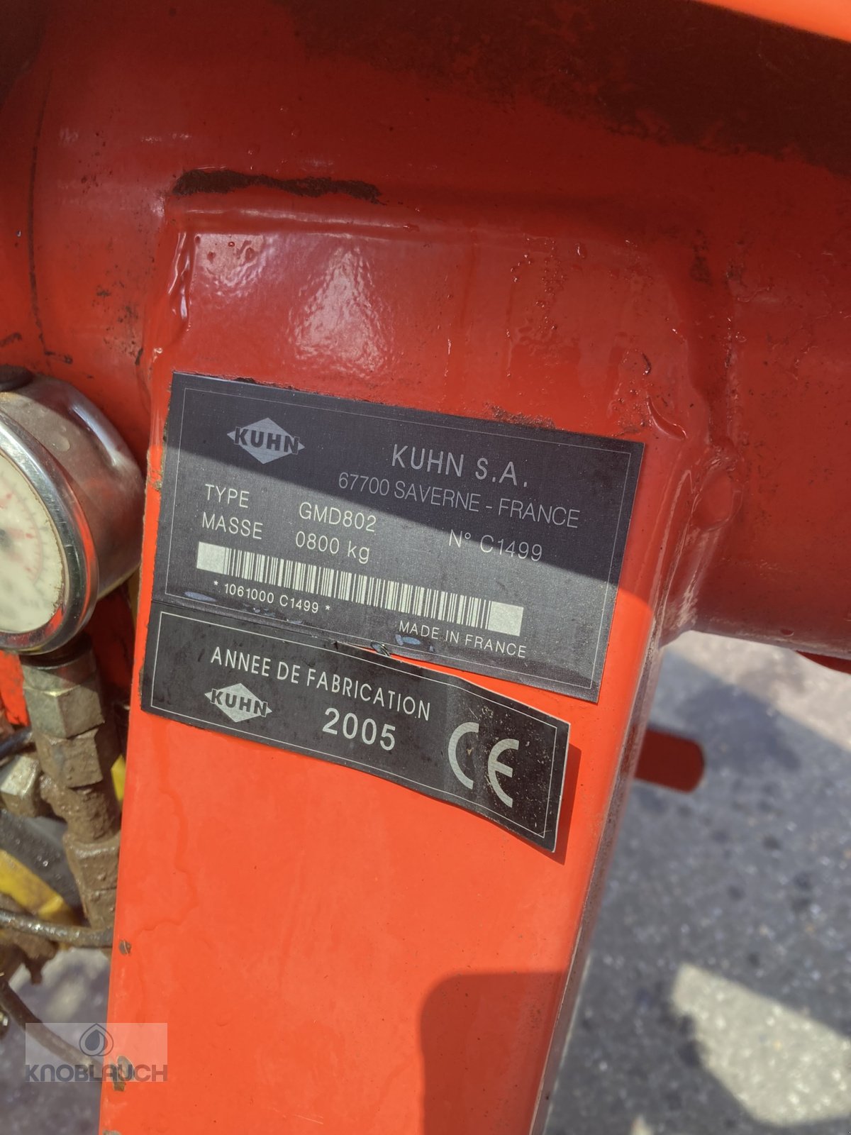 Mähwerk tip Kuhn GMD 802 Lift Control, Gebrauchtmaschine in Immendingen (Poză 4)