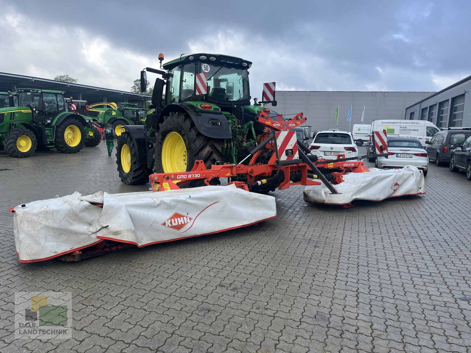 Mähwerk tip Kuhn GMD 8730 FastFit, Gebrauchtmaschine in Langweid am Lech (Poză 2)