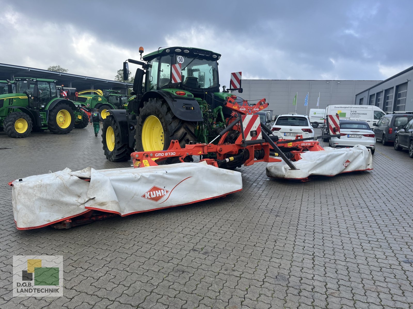 Mähwerk del tipo Kuhn GMD 8730 FastFit, Gebrauchtmaschine en Langweid am Lech (Imagen 2)