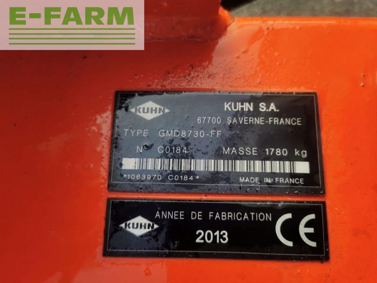 Mähwerk tip Kuhn gmd 8730-ff mähkombination, Gebrauchtmaschine in SANKT MARIENKIRCHEN BEI SCHÄRDING (Poză 7)