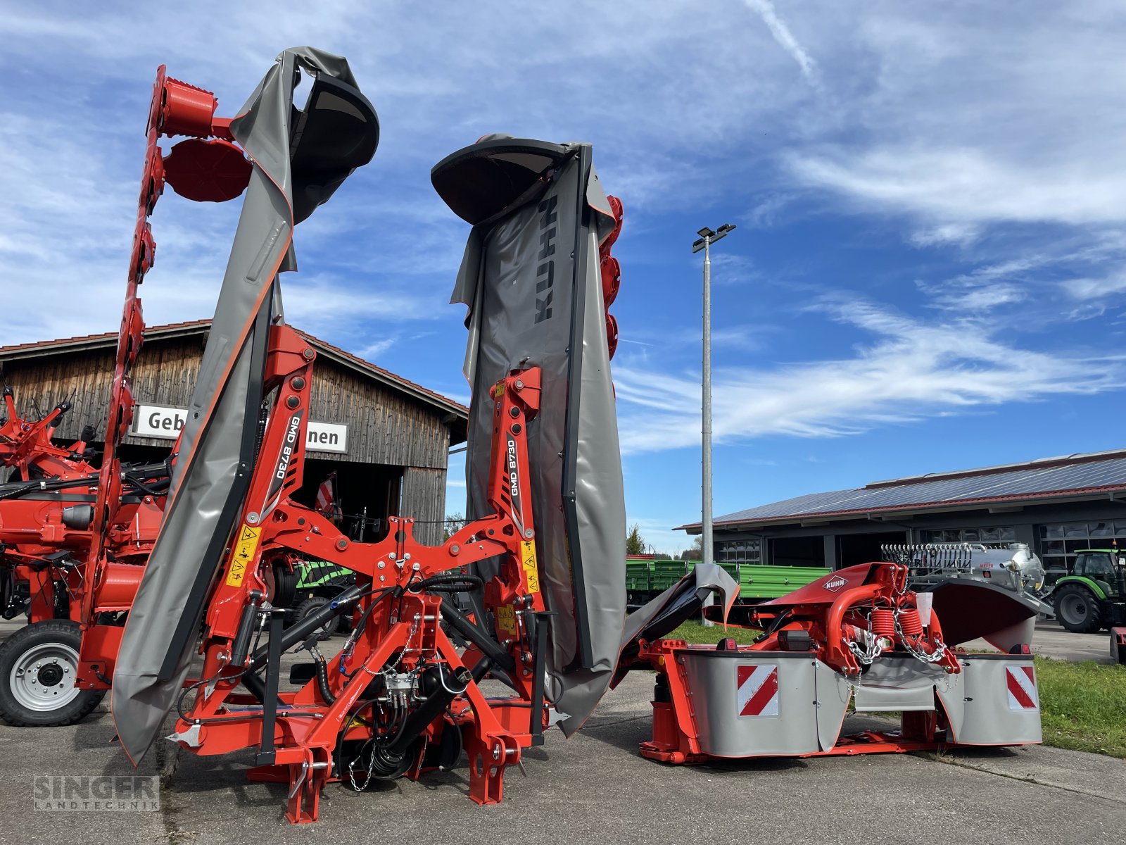 Mähwerk tip Kuhn GMD 8730 + GMD 3123 F - Paketpreis, Neumaschine in Ebenhofen (Poză 1)