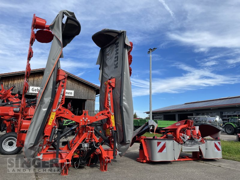 Mähwerk del tipo Kuhn GMD 8730 + GMD 3123 F - Paketpreis, Neumaschine In Ebenhofen