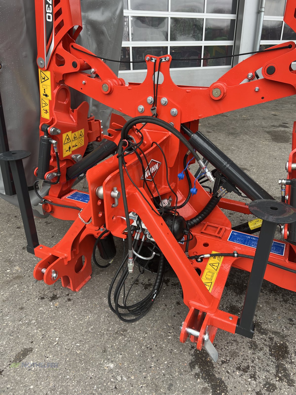 Mähwerk del tipo Kuhn GMD 8730, Neumaschine In Pforzen (Immagine 10)