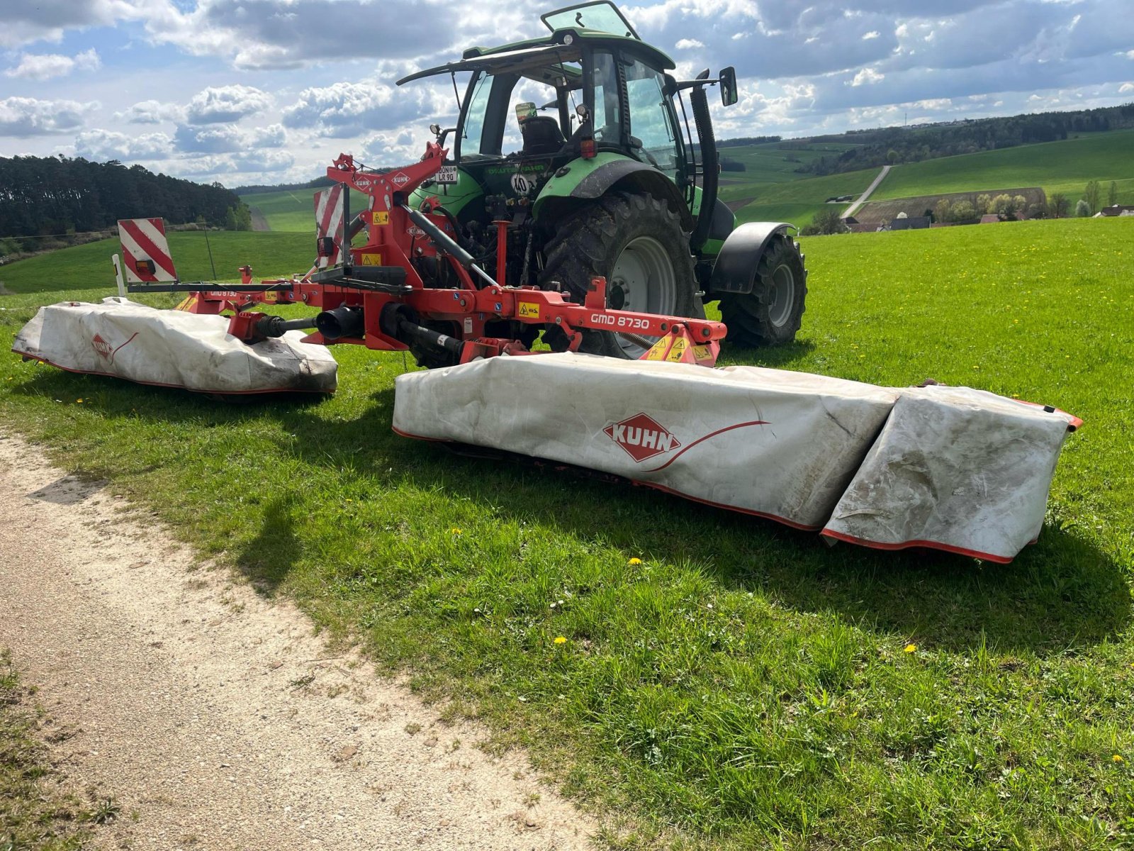 Mähwerk a típus Kuhn GMD 8730, Gebrauchtmaschine ekkor: Nordendorf (Kép 1)