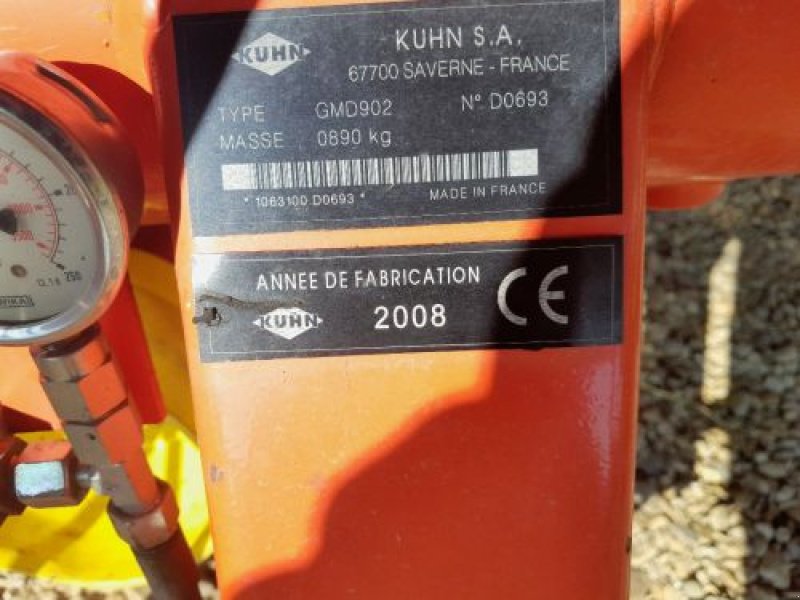 Mähwerk tip Kuhn GMD 902, Gebrauchtmaschine in DUN SUR MEUSE (Poză 2)