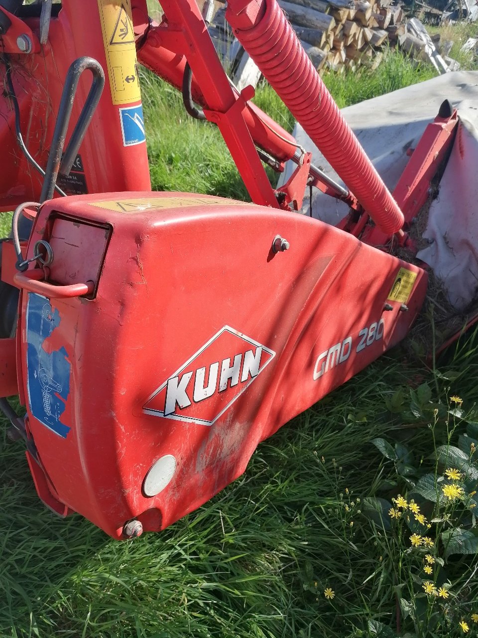 Mähwerk del tipo Kuhn Gmd280ff, Gebrauchtmaschine en Saint-Nabord (Imagen 9)