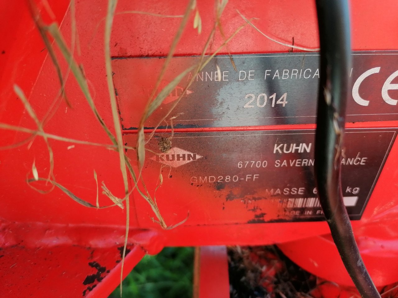 Mähwerk tip Kuhn Gmd280ff, Gebrauchtmaschine in Saint-Nabord (Poză 10)