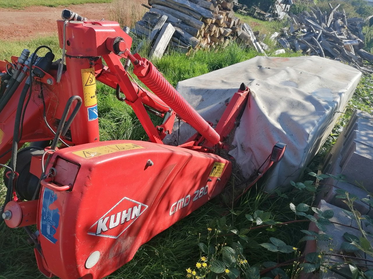 Mähwerk van het type Kuhn Gmd280ff, Gebrauchtmaschine in Saint-Nabord (Foto 1)