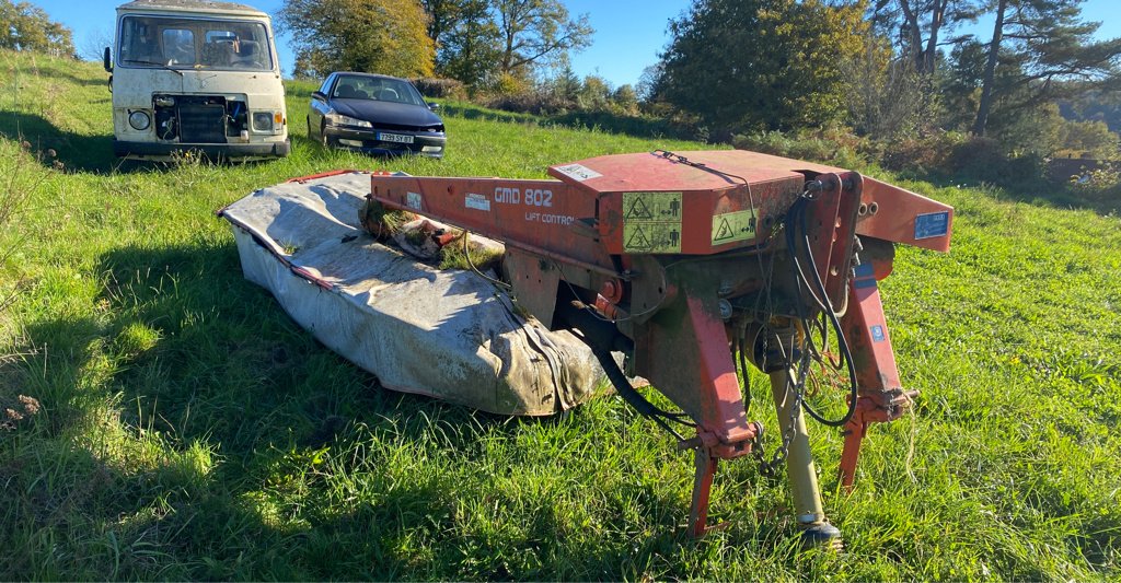 Mähwerk Türe ait Kuhn Gmd802, Gebrauchtmaschine içinde GUERET (resim 2)