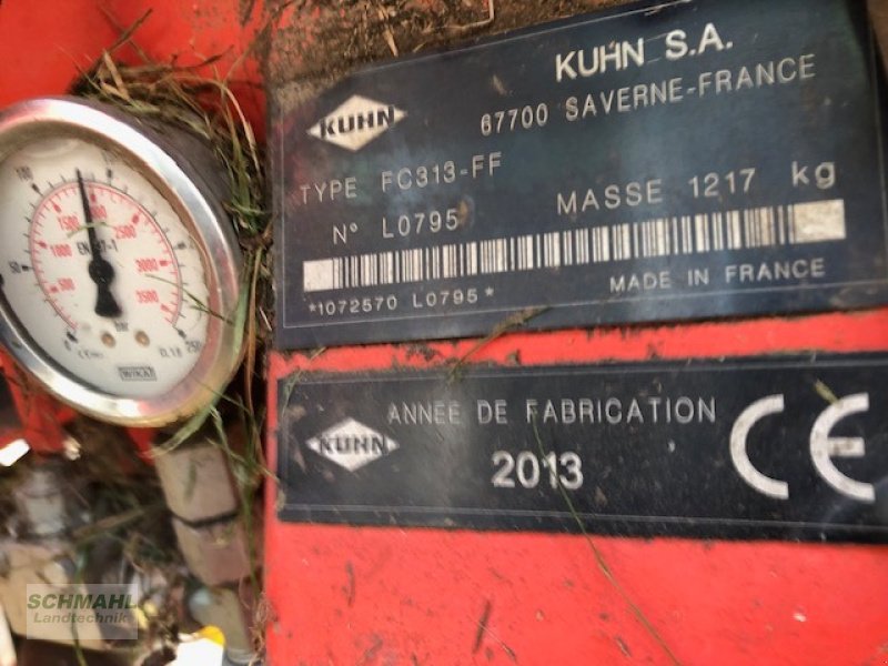 Mähwerk Türe ait Kuhn Heck FC 313, Gebrauchtmaschine içinde Upahl (resim 3)