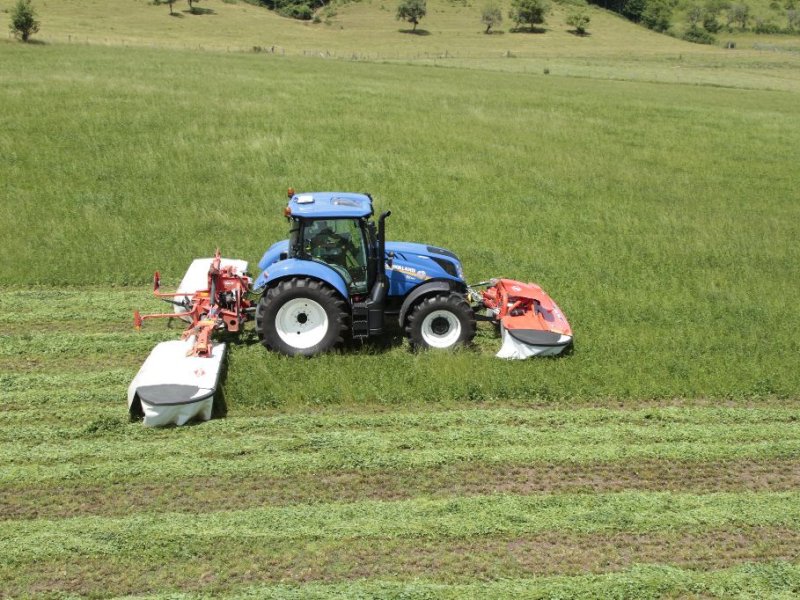 Mähwerk Türe ait Kuhn Kuhn GMD 8730 TRIPLE + 3525, Gebrauchtmaschine içinde FRESNAY LE COMTE (resim 1)