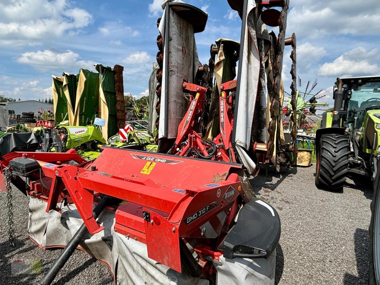 Mähwerk Türe ait Kuhn Mähkombination GMD 9530 -FF mit GMD 310 F -FF, Gebrauchtmaschine içinde Westerstede (resim 2)