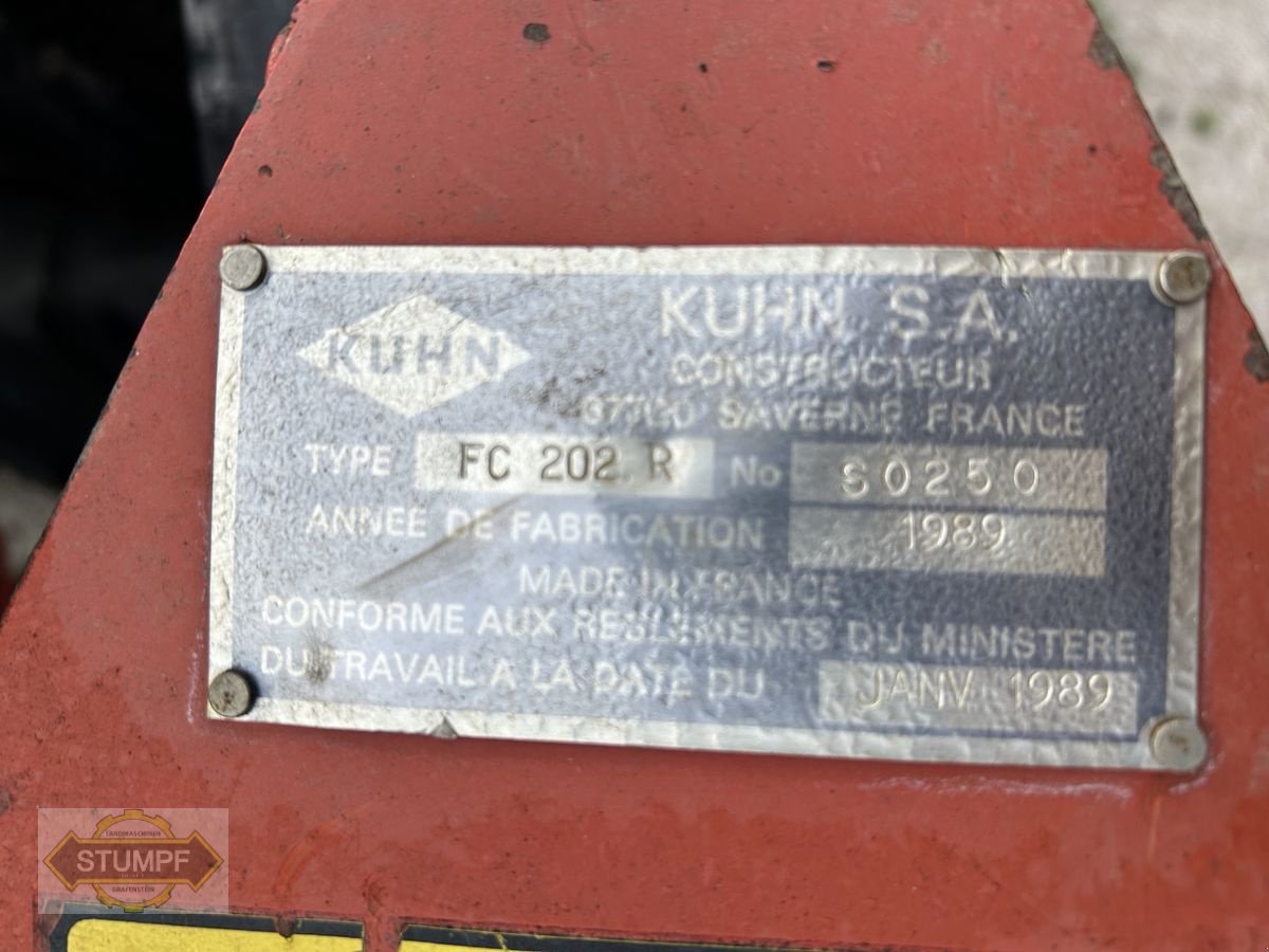 Mähwerk van het type Kuhn Sonstiges, Gebrauchtmaschine in Grafenstein (Foto 6)