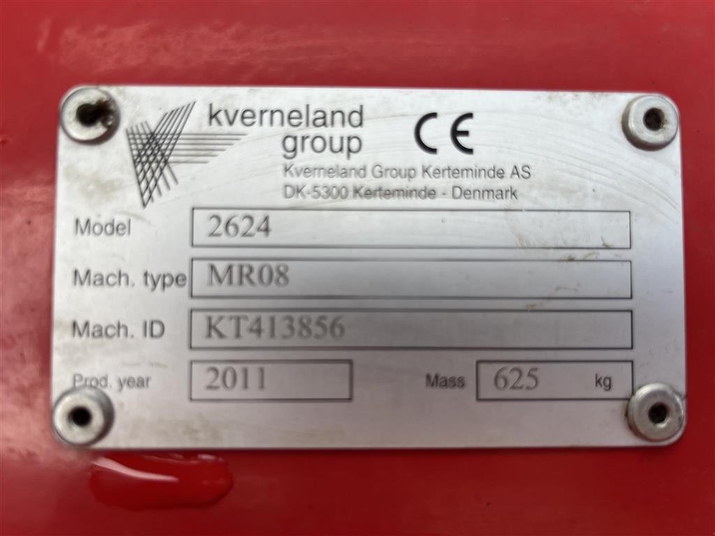 Mähwerk типа Kverneland 2624 Med påkørselssikring, Gebrauchtmaschine в Sakskøbing (Фотография 6)