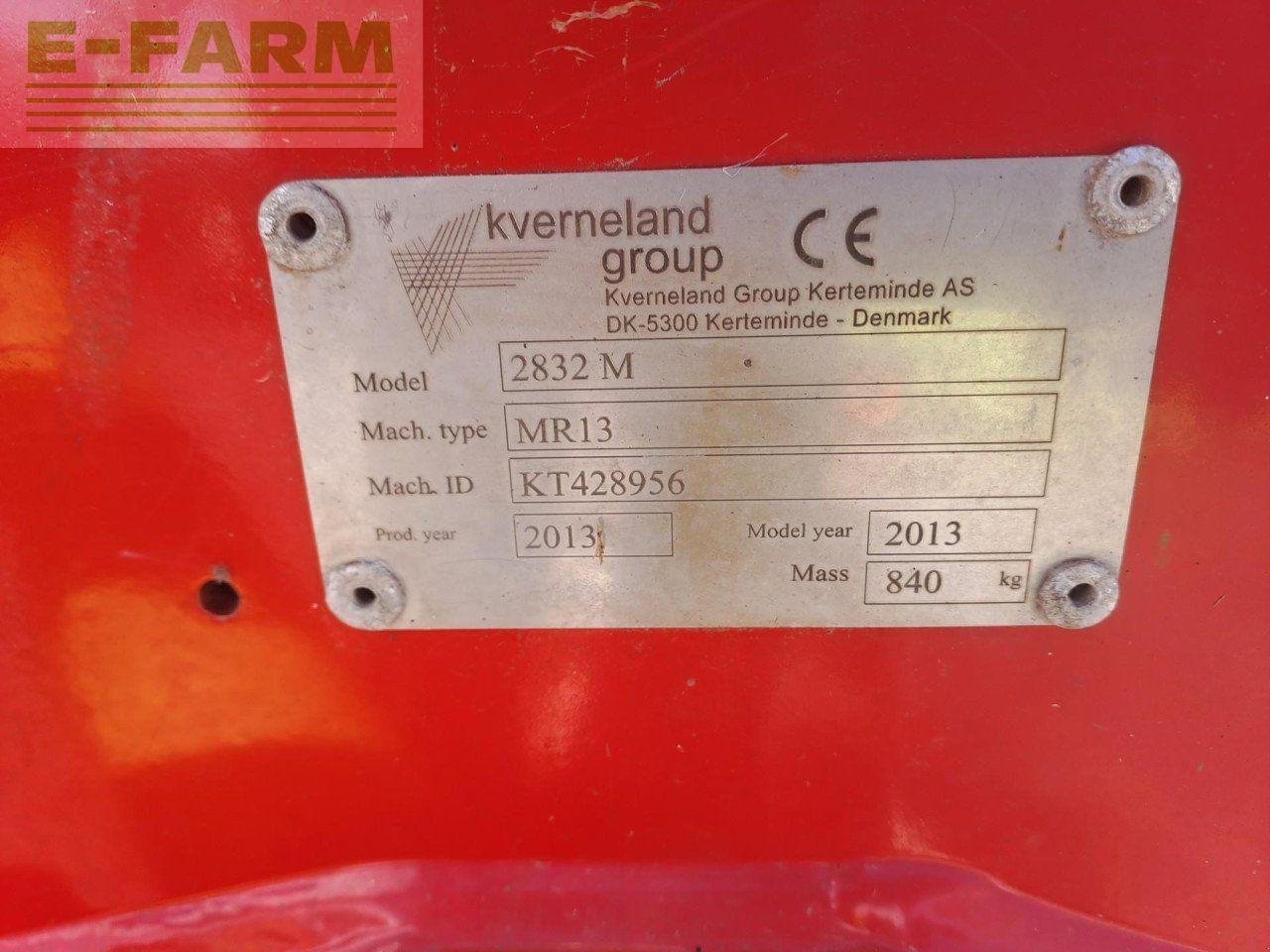 Mähwerk del tipo Kverneland 2832, Gebrauchtmaschine In PENRITH (Immagine 5)