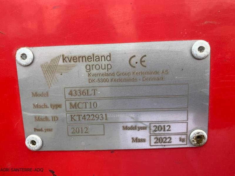 Mähwerk del tipo Kverneland 4336 LT, Gebrauchtmaschine en ROYE (Imagen 2)