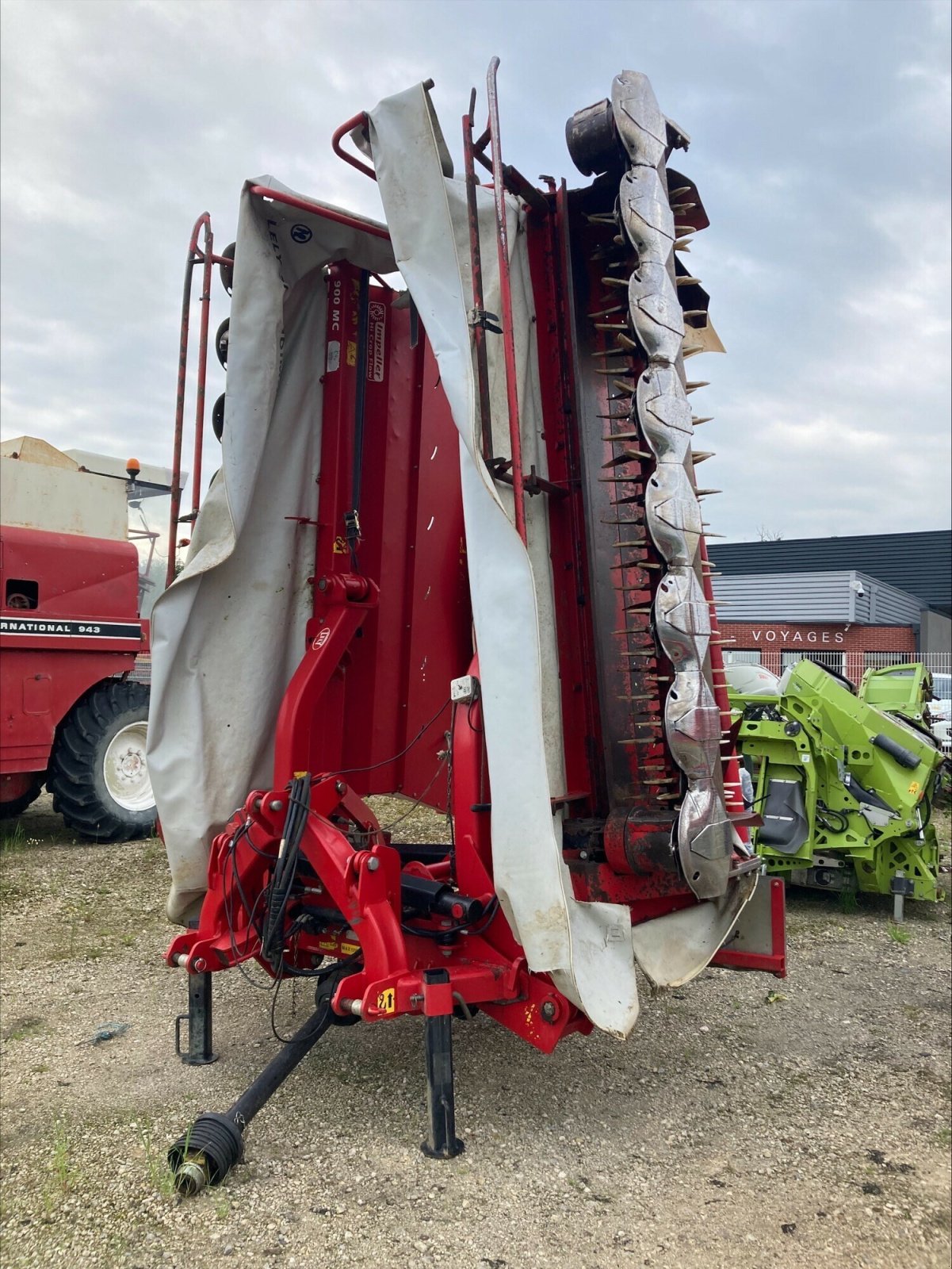 Mähwerk del tipo Lely 900 MC, Gebrauchtmaschine en CHEMINOT (Imagen 1)