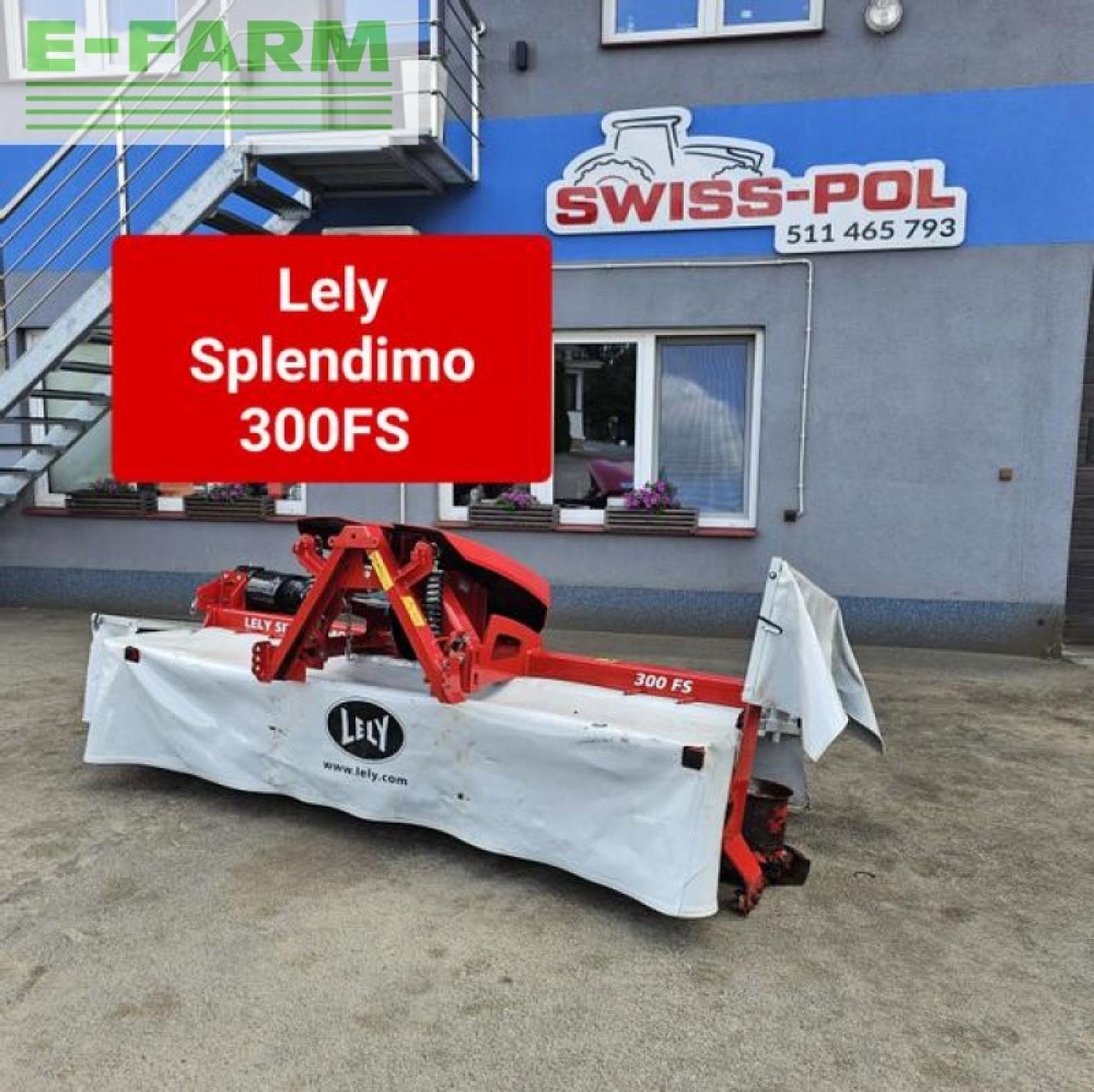 Mähwerk du type Lely splendimo 300 fs, Gebrauchtmaschine en MORDY (Photo 1)