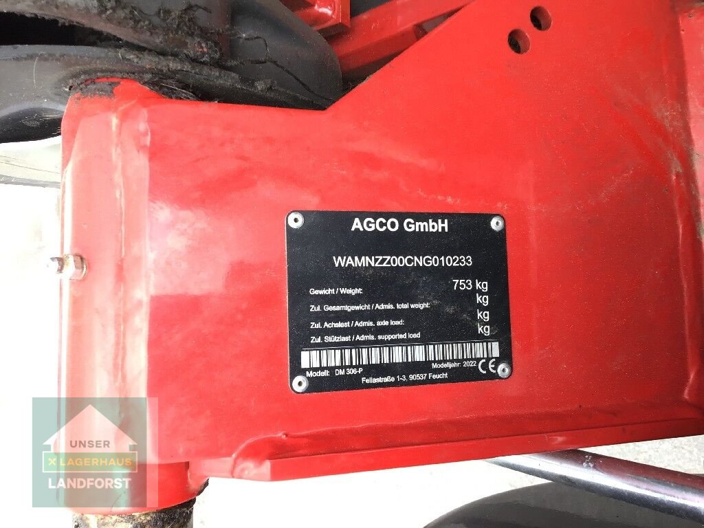 Mähwerk του τύπου Massey Ferguson DM 306 - P, Gebrauchtmaschine σε Murau (Φωτογραφία 8)