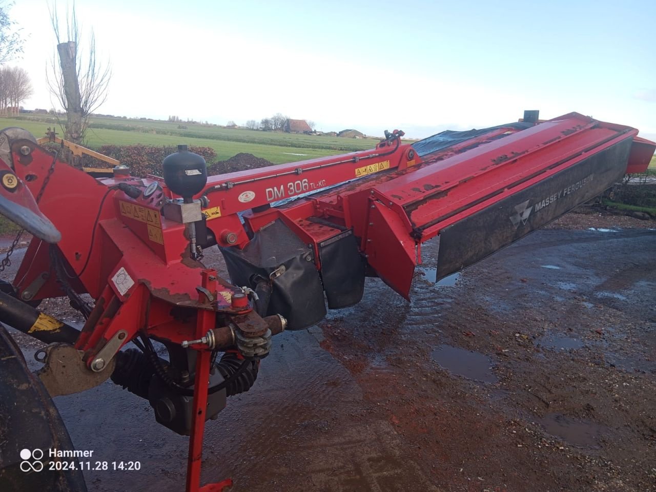 Mähwerk du type Massey Ferguson DM 306 TL-KC, Gebrauchtmaschine en It Heidenskip (Photo 2)