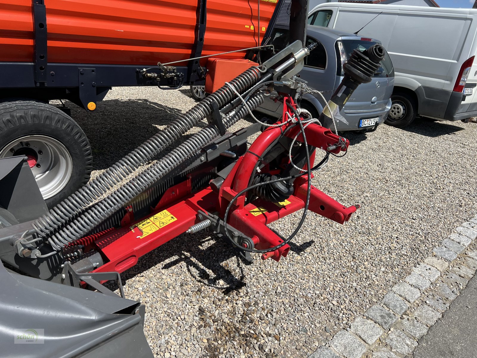 Mähwerk van het type Massey Ferguson SM 350 P - Fella Ramos SM 350 - baugleich wie Fendt Slicer 350 P - ganz wenig benutzt, Gebrauchtmaschine in Burgrieden (Foto 3)