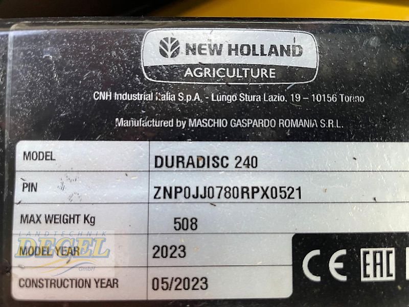 Mähwerk typu New Holland Duradisc240, Neumaschine v Feilitzsch (Obrázok 7)