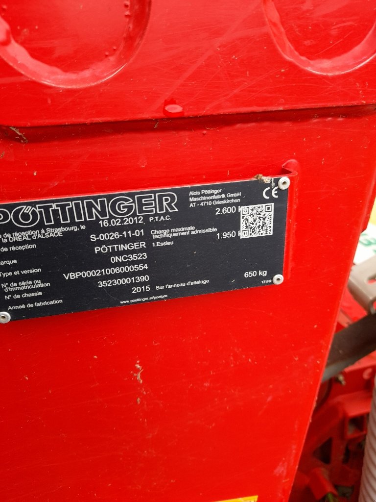 Mähwerk za tip Pöttinger 3007T, Gebrauchtmaschine u Neufchâtel-en-Bray (Slika 5)