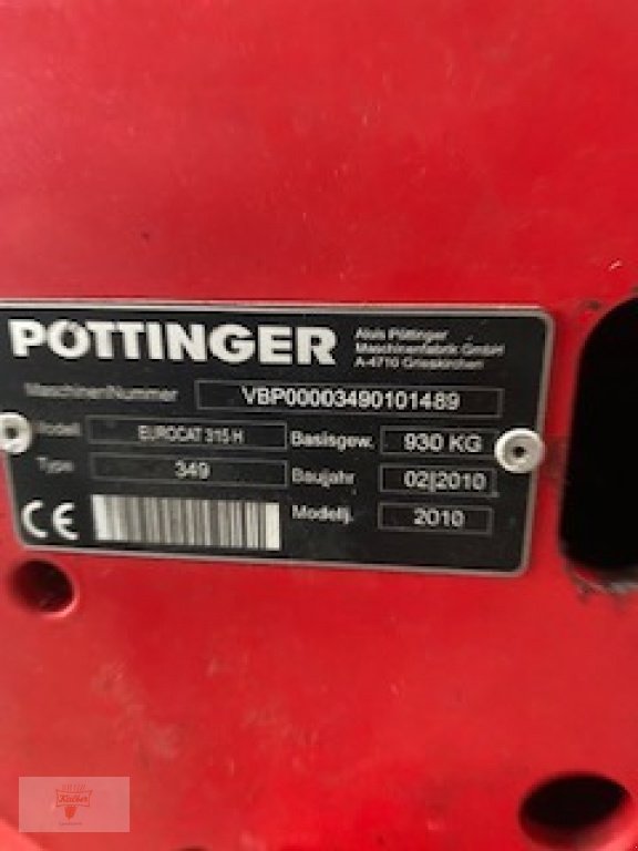 Mähwerk tip Pöttinger Eurocat 316, Gebrauchtmaschine in Remchingen (Poză 3)