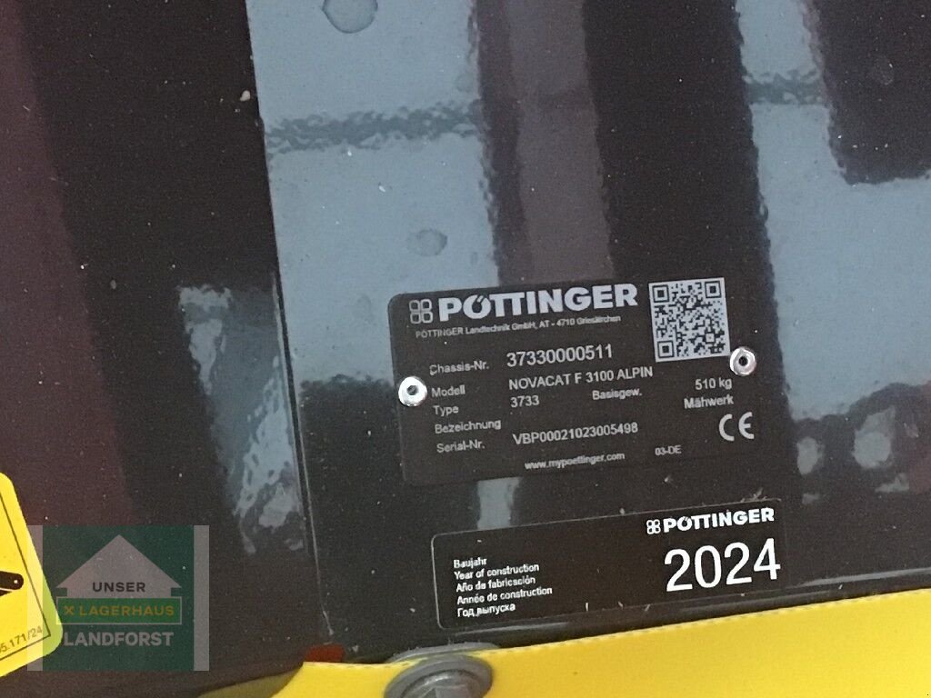 Mähwerk des Typs Pöttinger Nova Cat 3100 Alpin, Neumaschine in Murau (Bild 7)