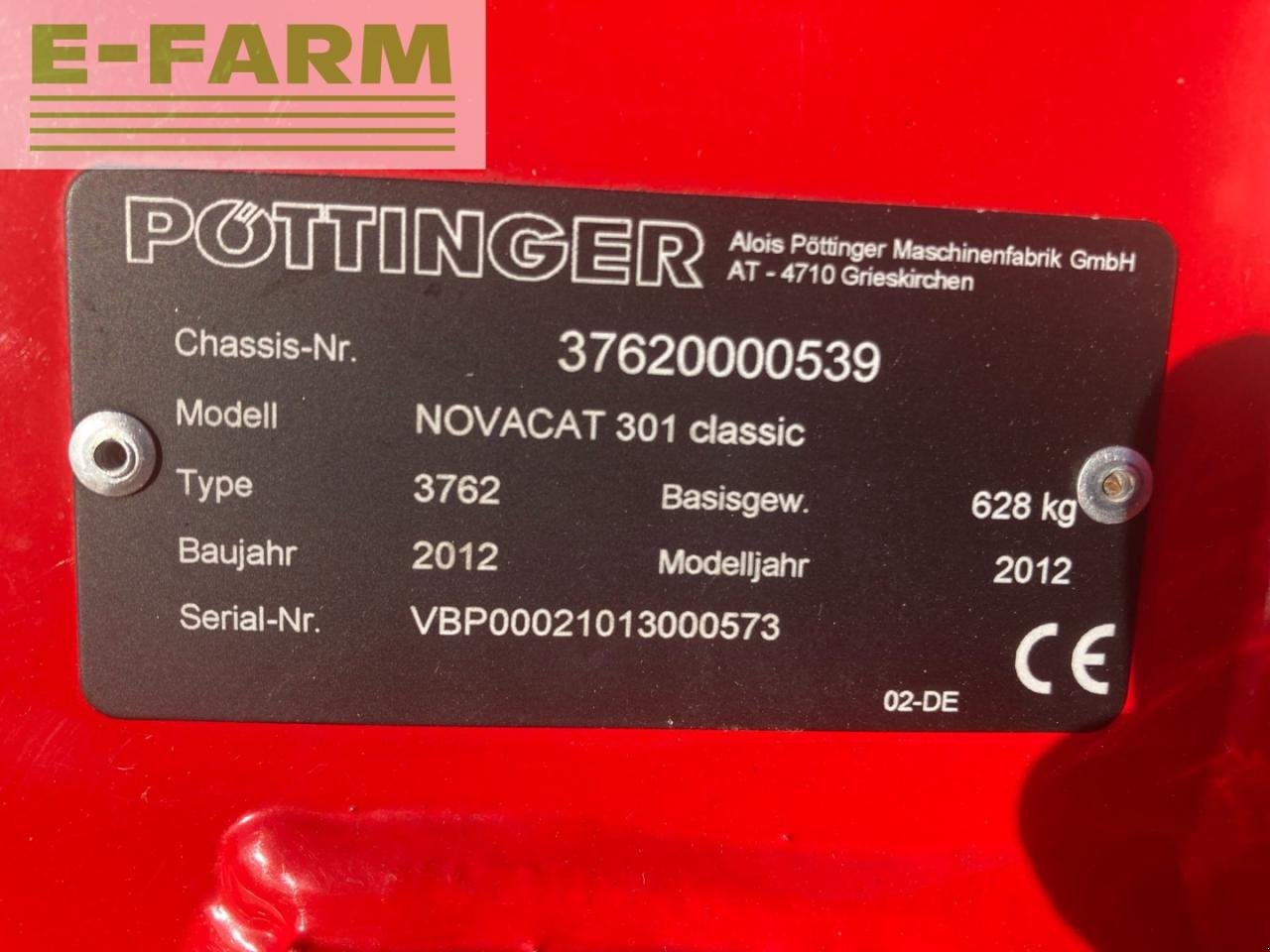 Mähwerk typu Pöttinger Novacat 301 Classic, Gebrauchtmaschine v REDLHAM (Obrázek 7)