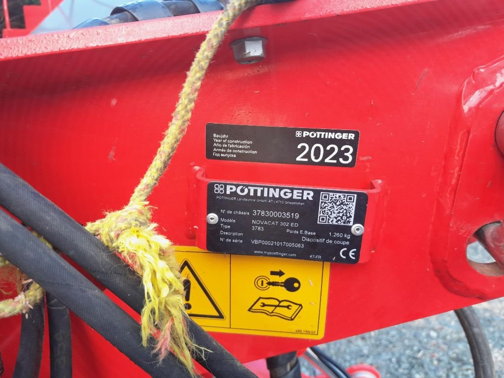 Mähwerk tip Pöttinger NOVACAT 302, Gebrauchtmaschine in NUAILLE (Poză 9)