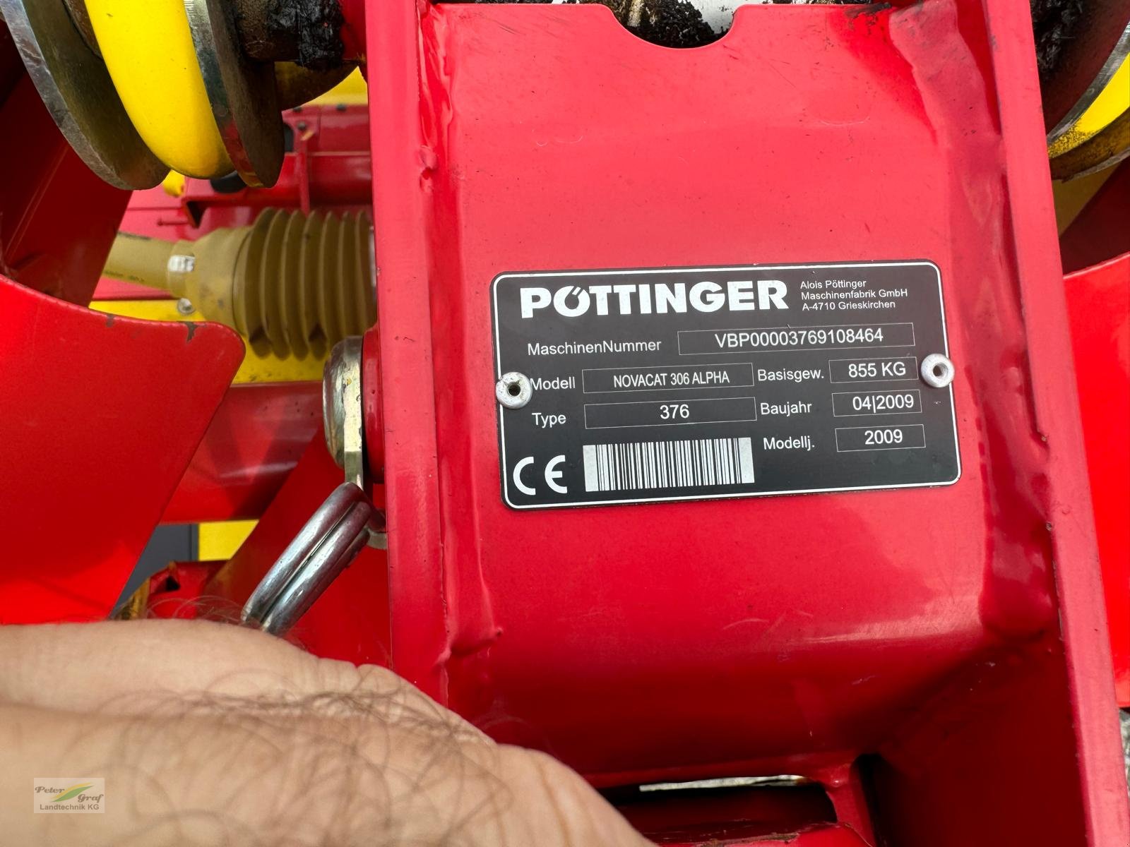 Mähwerk tip Pöttinger Novacat 306 Alpha Motion, Gebrauchtmaschine in Pegnitz-Bronn (Poză 10)