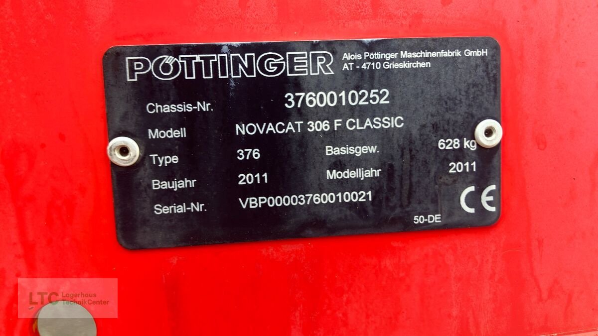 Mähwerk typu Pöttinger Novacat 306 F Classic, Gebrauchtmaschine w Redlham (Zdjęcie 14)