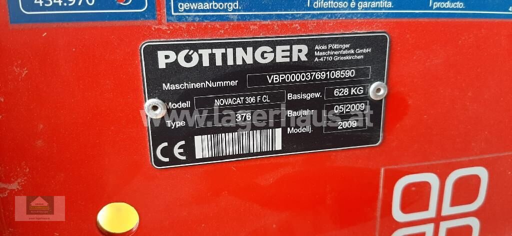 Mähwerk του τύπου Pöttinger NOVACAT 306 F, Gebrauchtmaschine σε Klagenfurt (Φωτογραφία 2)