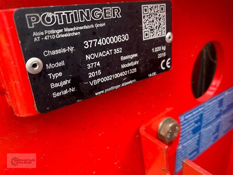 Mähwerk tip Pöttinger NOVACAT 352 Mittenaufhängung, Gebrauchtmaschine in Rittersdorf (Poză 8)