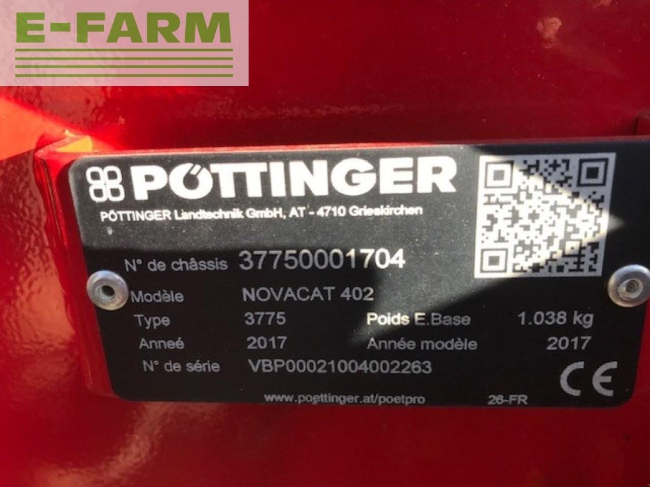 Mähwerk del tipo Pöttinger novacat 402 destockage, Gebrauchtmaschine en Ytrac (Imagen 10)