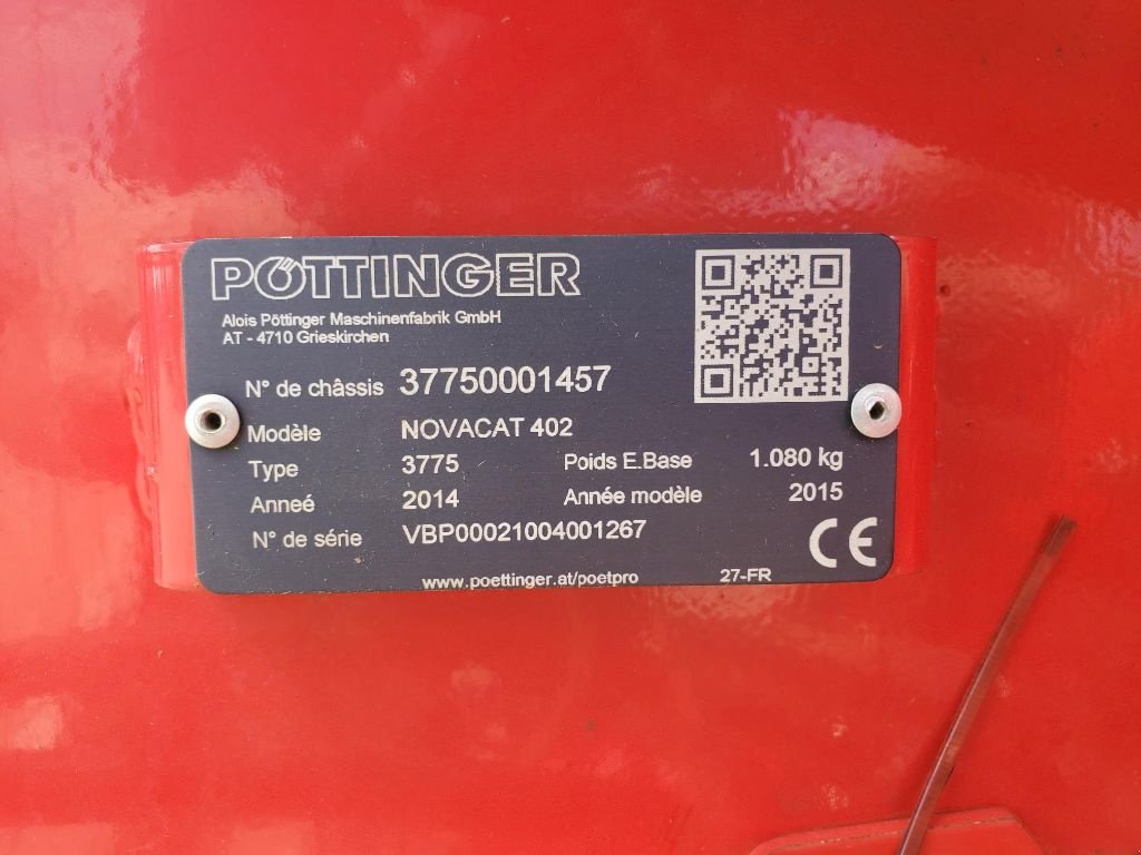 Mähwerk tip Pöttinger NOVACAT 402, Gebrauchtmaschine in Montauban (Poză 6)