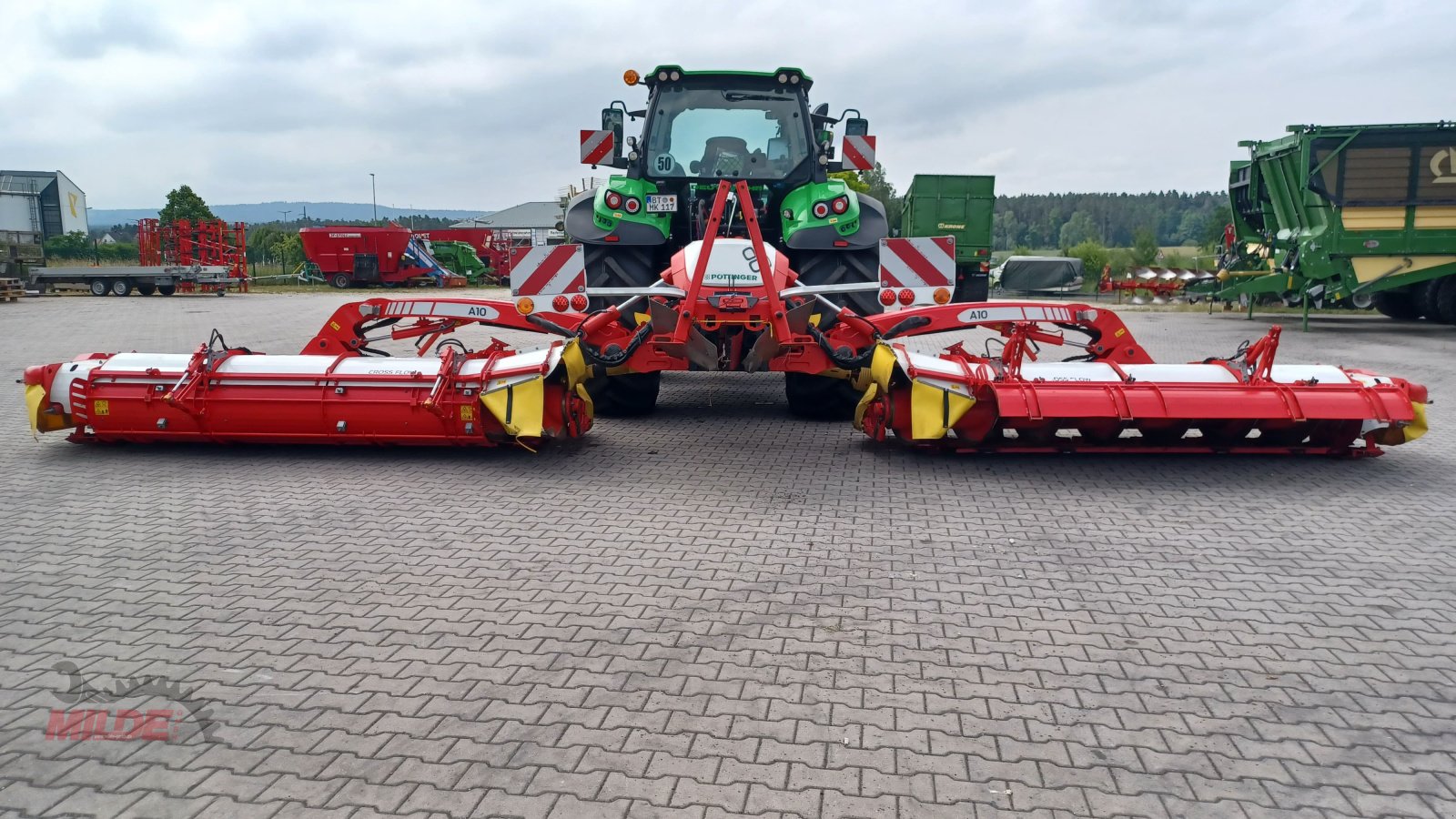 Mähwerk des Typs Pöttinger Novacat A10 CF, Gebrauchtmaschine in Creußen (Bild 1)