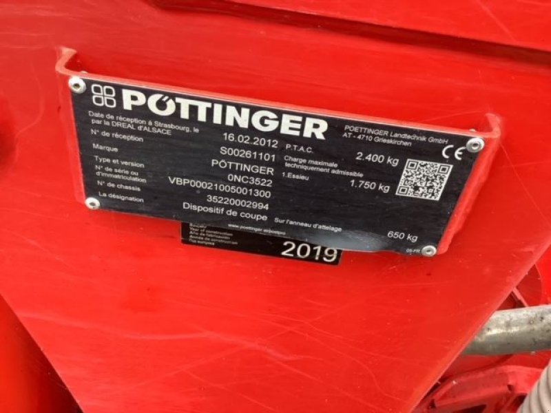 Mähwerk za tip Pöttinger NOVACAT307T, Gebrauchtmaschine u les hayons (Slika 6)