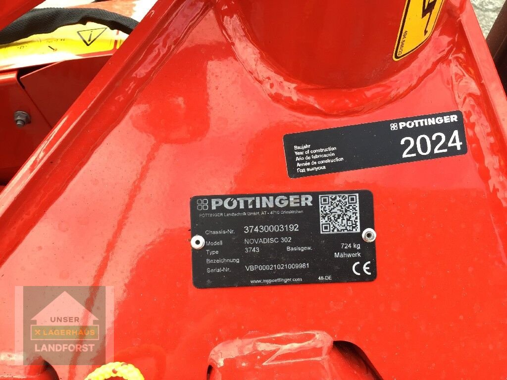 Mähwerk del tipo Pöttinger Novadisc 302, Neumaschine en Murau (Imagen 8)