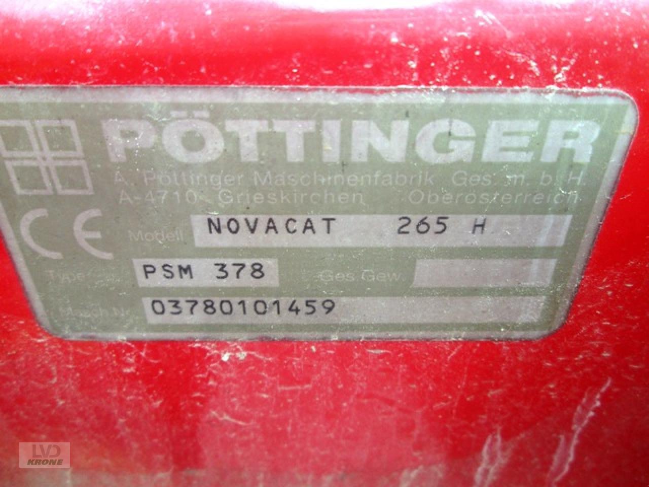 Mähwerk typu Pöttinger NovoCut 265, Gebrauchtmaschine w Spelle (Zdjęcie 6)