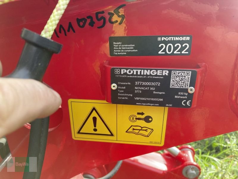 Mähwerk van het type Pöttinger PÖTTINGER NOVACAT 302, Neumaschine in Kottmar OT Niedercunnersdorf (Foto 1)