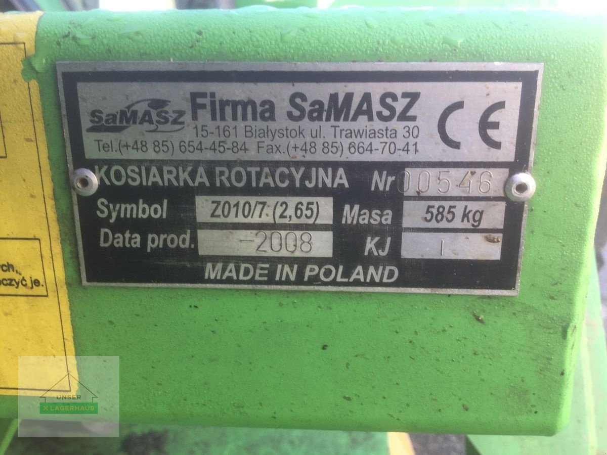 Mähwerk tip SaMASZ Frontmähwerk Trommel 265, Gebrauchtmaschine in Engerwitzdorf (Poză 2)