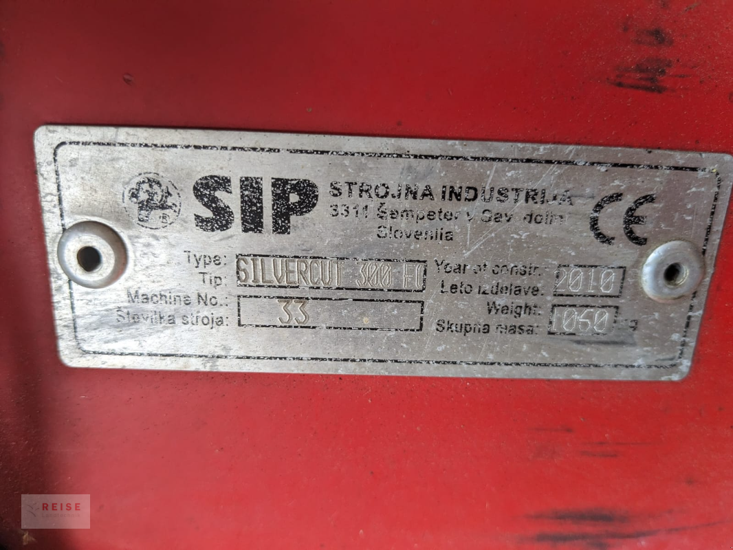 Mähwerk του τύπου SIP Silvercut 300 FC, Gebrauchtmaschine σε Werne (Φωτογραφία 13)